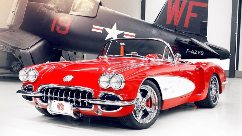 Chevrolet Corvette c1 черный