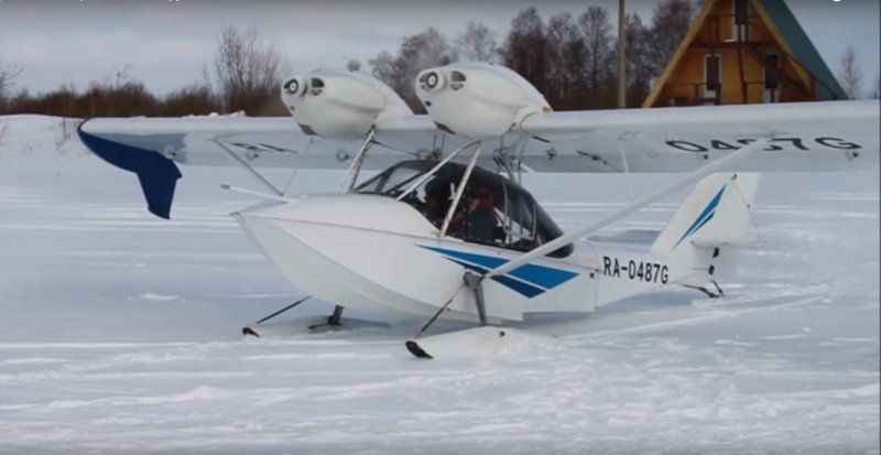 Самолет на лыжах