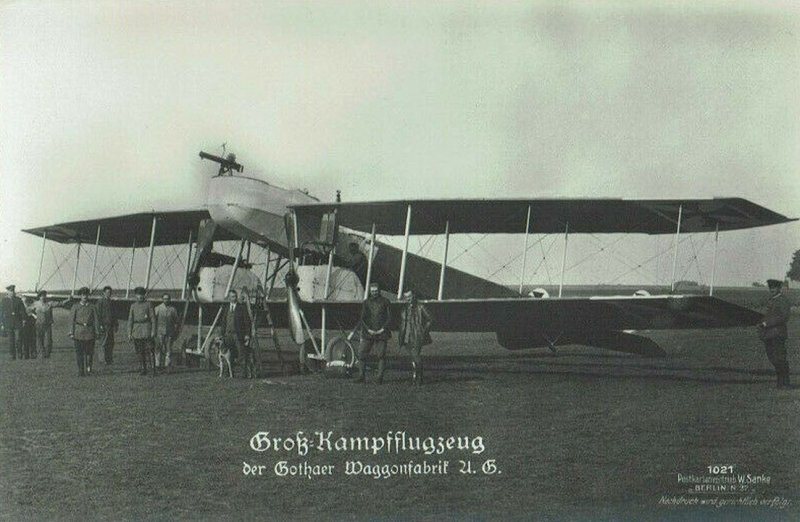 Самолет Gotha g1