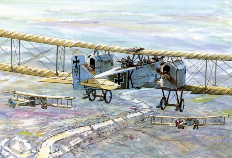 Аэропланы первой мировой войны 1914-1918