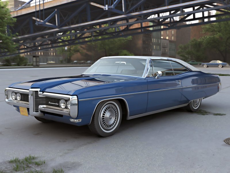 Pontiac Bonneville 1968 купе