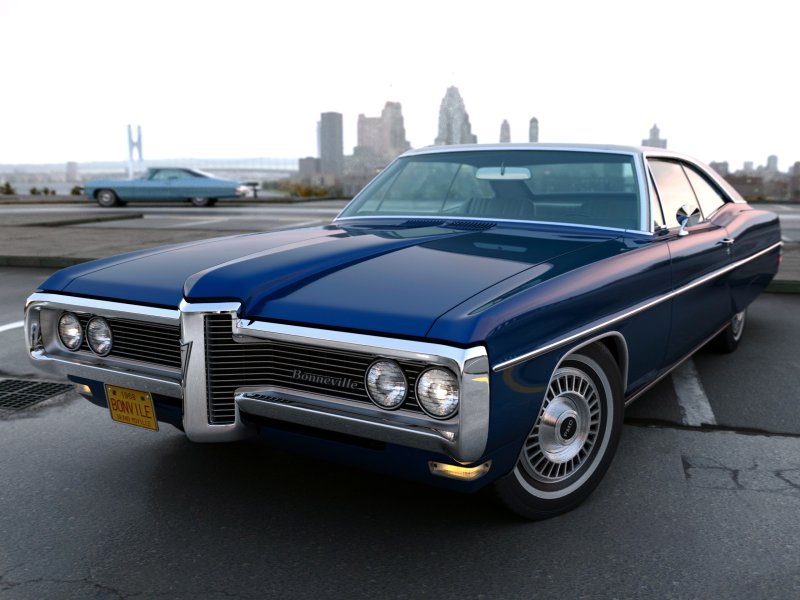 Pontiac Bonneville 1968 купе
