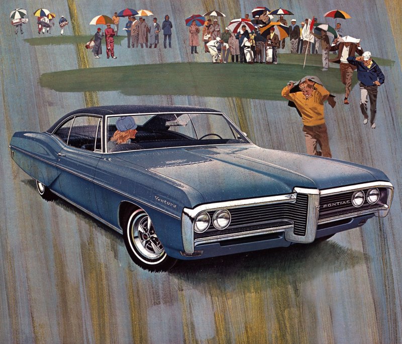 Pontiac Bonneville 1968 года