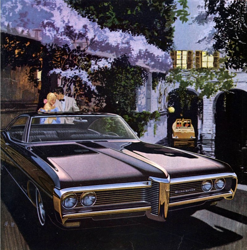 Pontiac Bonneville 1968 купе