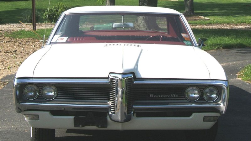 Pontiac Bonneville 1968 пневмоподвеска