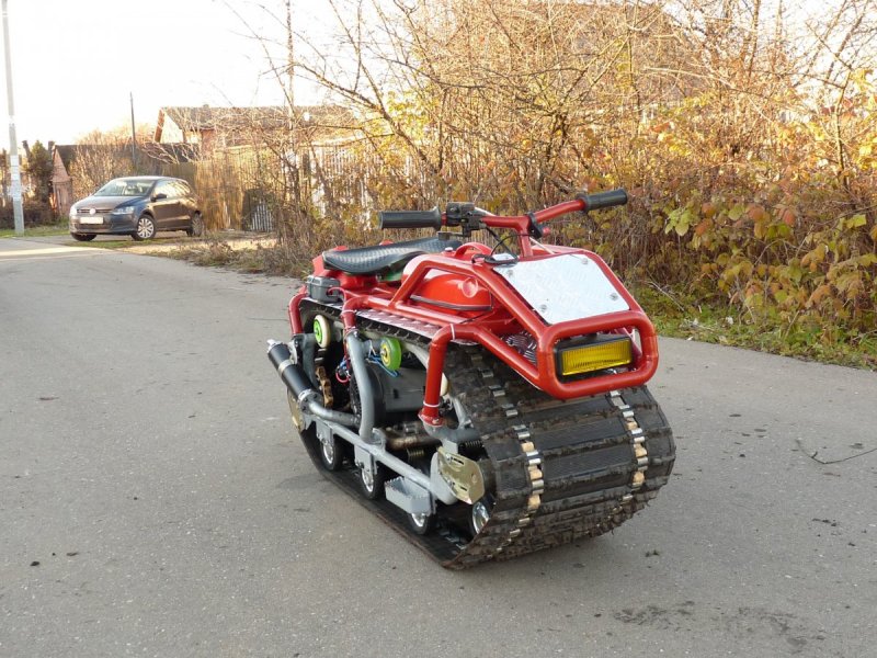 Мотобуксировщик МОНОГУСЕНИЦА