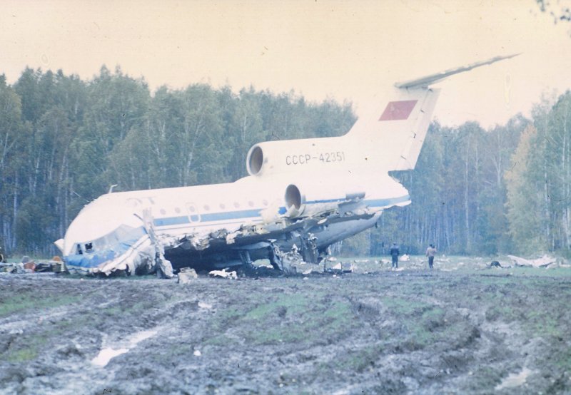 Крушение як 42 в Свердловске