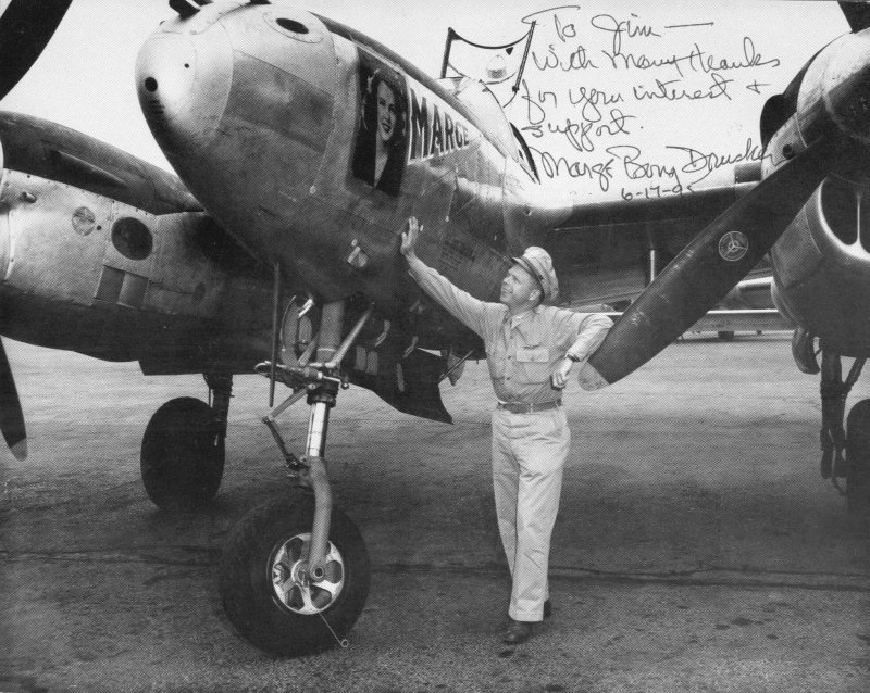P-38 Lightning Ричард Бонг