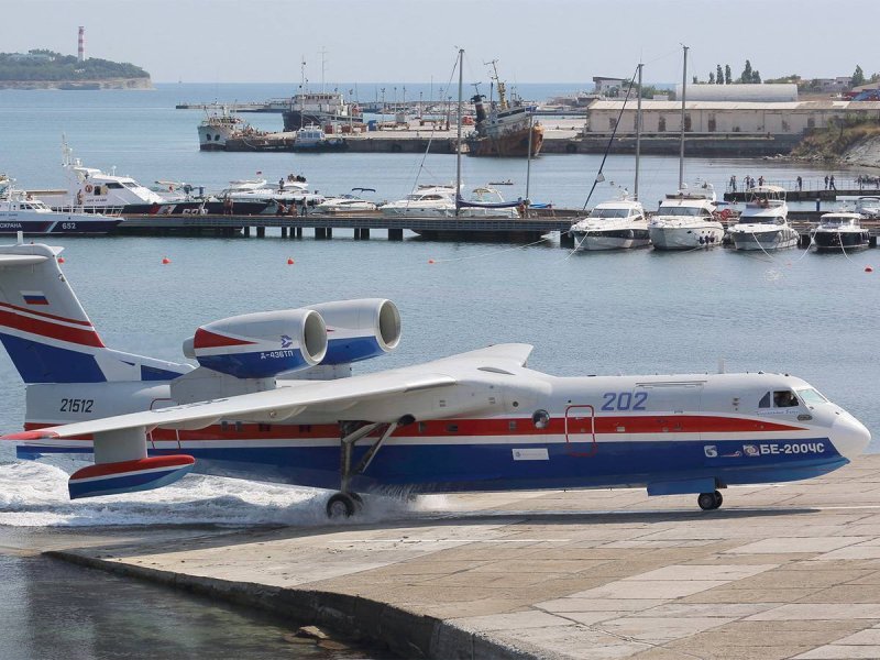 ТАНТК им. Бериева в Таганроге бе-200