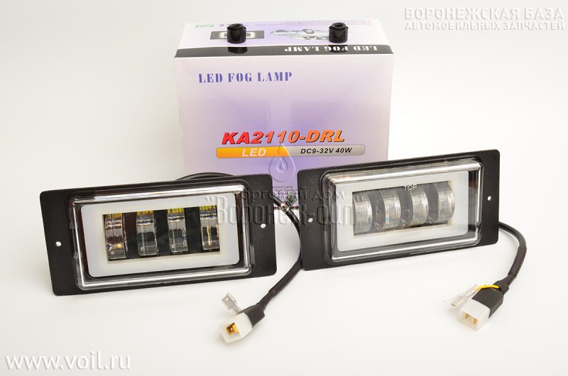 Led противотуманные фары ВАЗ 2110