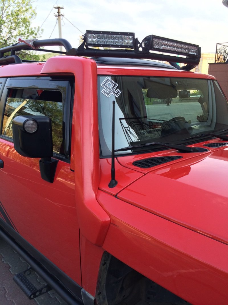 Шноркель на FJ Cruiser Казахстан