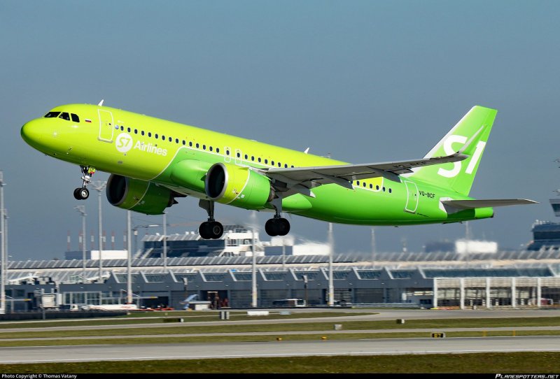 S7 Airlines Airbus a320