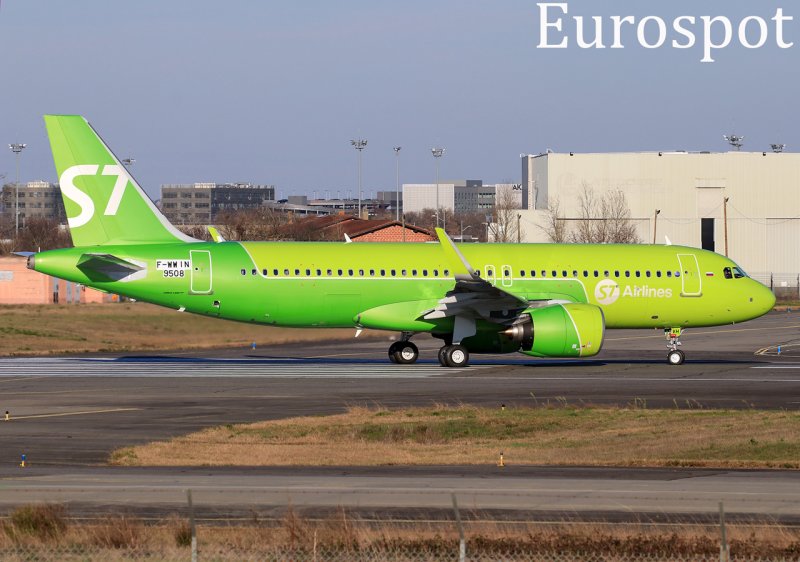 S7 самолёт а320 Нео