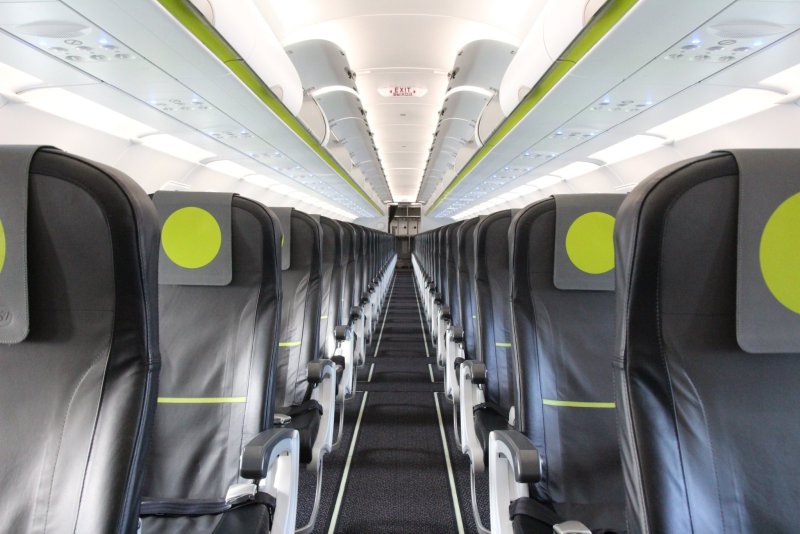 Самолёт s7 Airlines а320 Neo салон