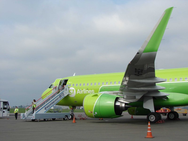 S7 самолеты Airbus a320neo