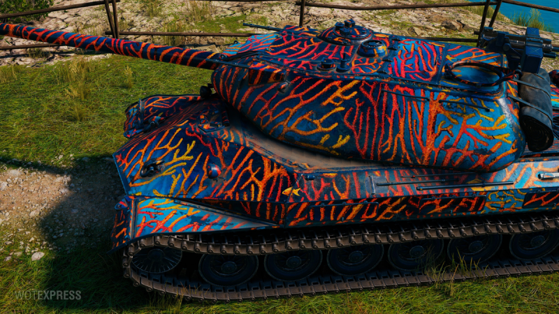 Коралловый стиль 2д WOT