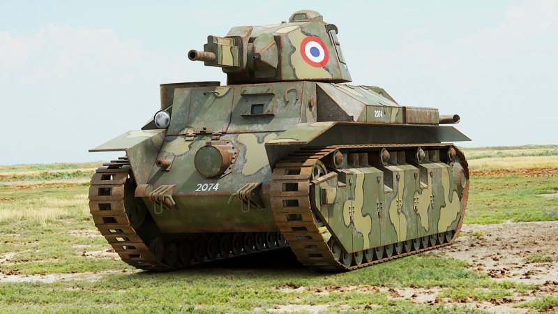 Средний танк Char d2