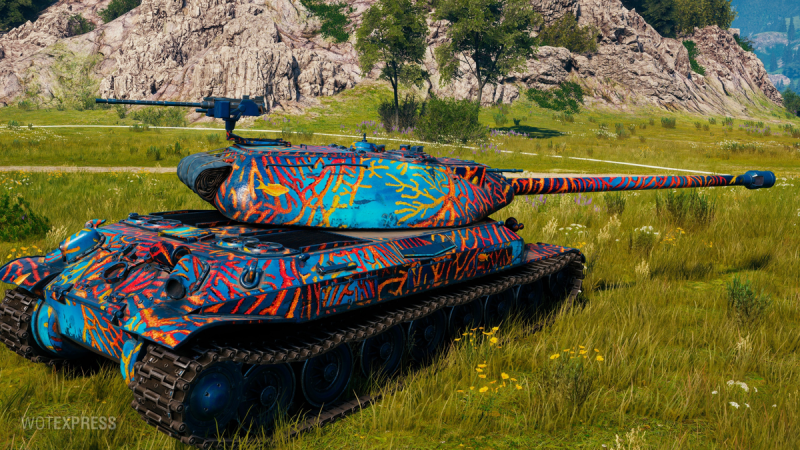 Стиль коралловый риф WOT