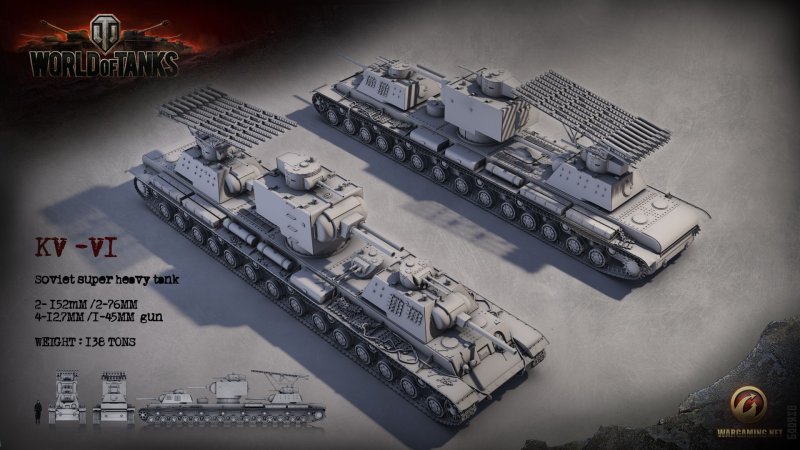 Танк кв 6 в World of Tanks