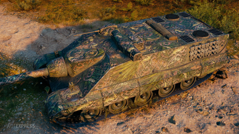 Стиль пальмовый лес WOT