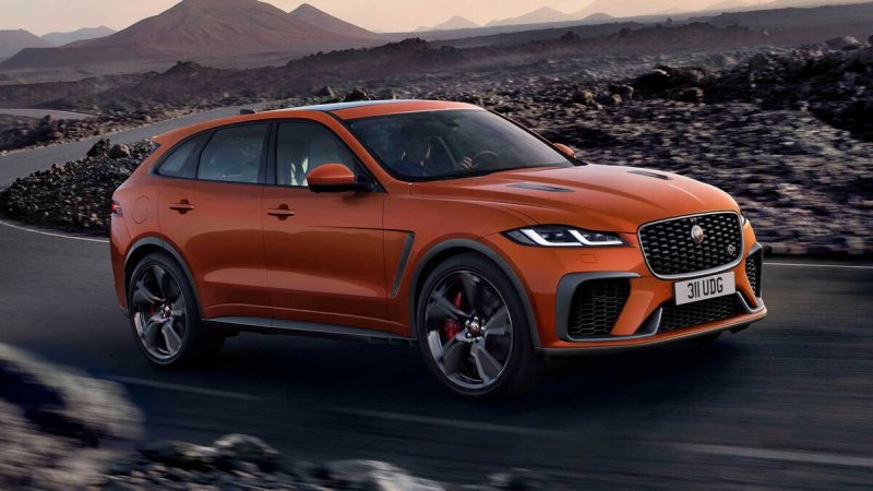 Новый Ягуар f-Pace 2021