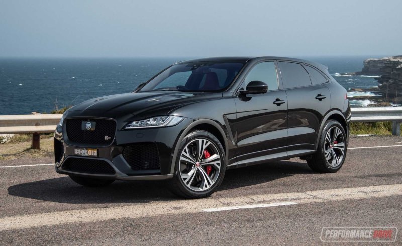 Jaguar f Pace SVR Black 2021
