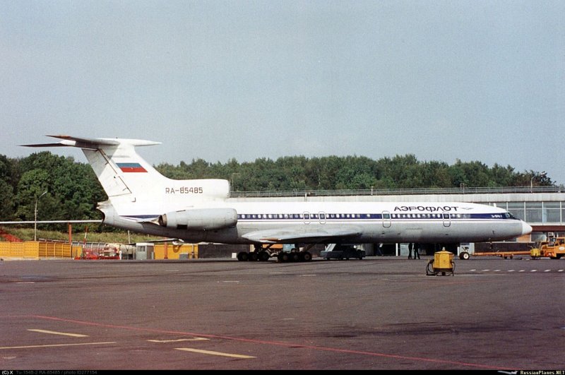 Самолет ту 154б 2