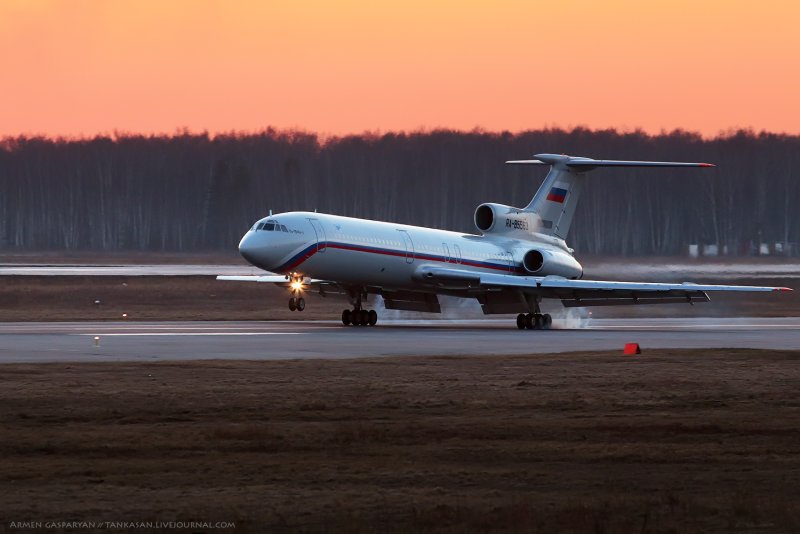 Ту-154 пассажирский самолёт