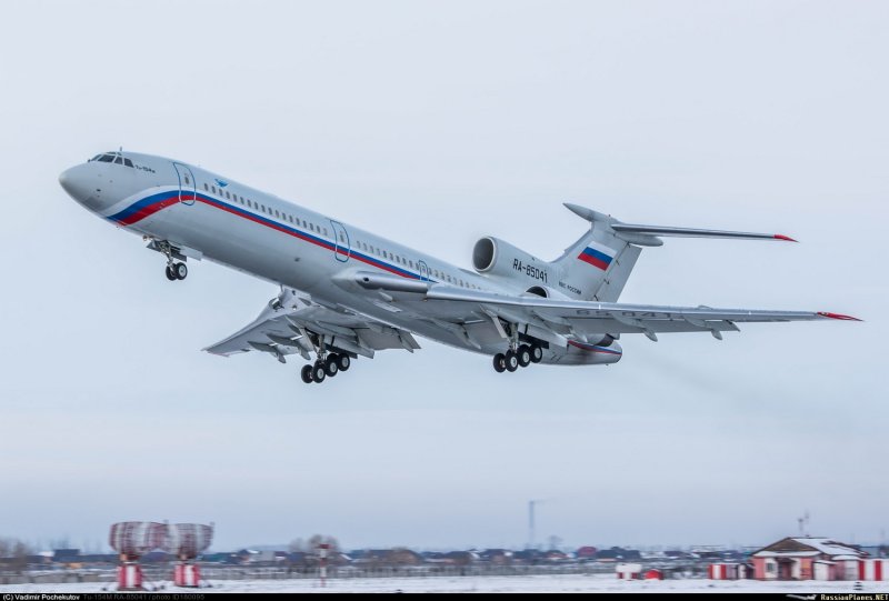 Самолет ту 154
