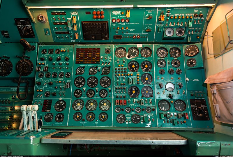 Ту-154б-2 кабина