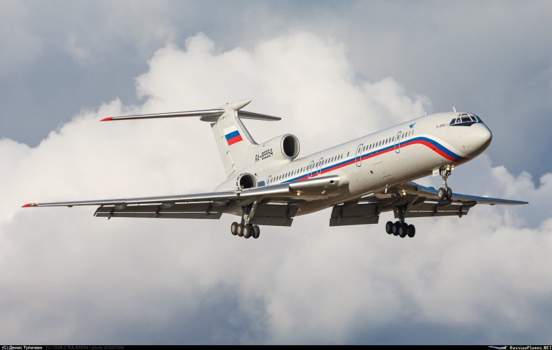 Ту-154 пассажирский самолёт