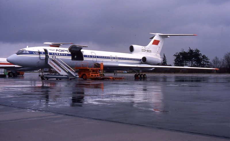 Самолет Туполев 154
