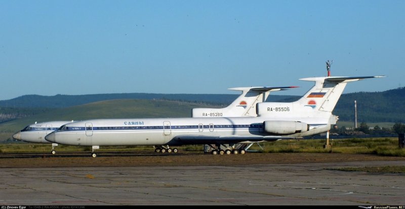 Самолет ту 154