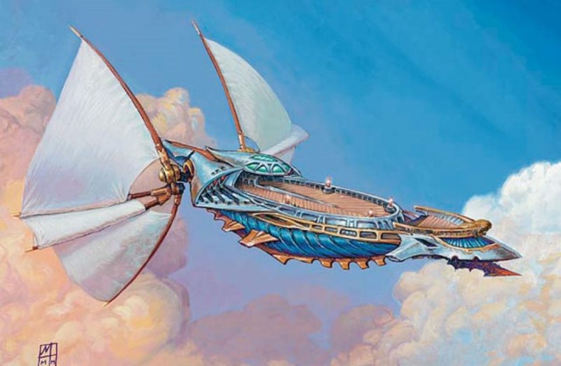 Weatherlight корабль MTG