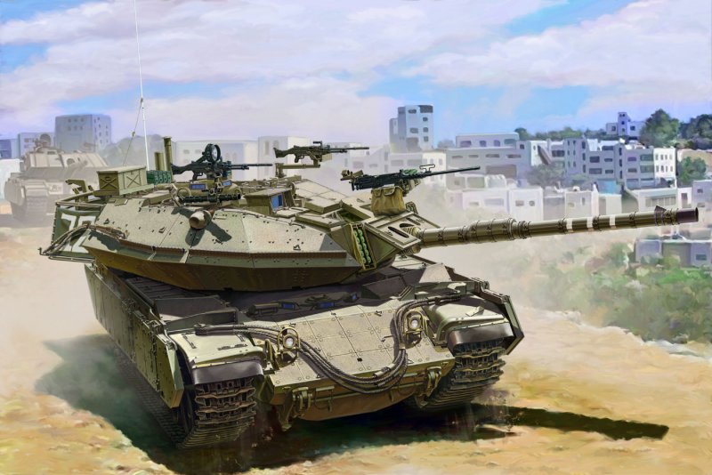 TS-040 Meng model израильский танк Magach 6b gal Batash масштаб 1/35