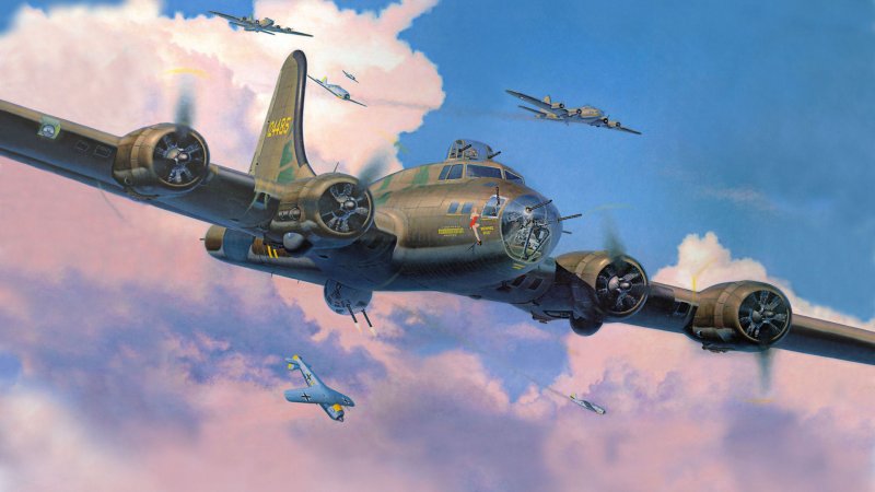 B 17 летающая крепость