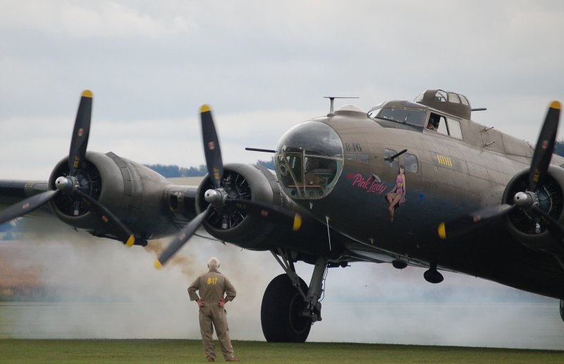 B17 самолет