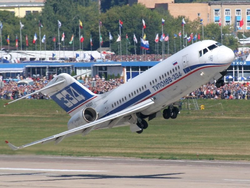 Туполев 334 самолет