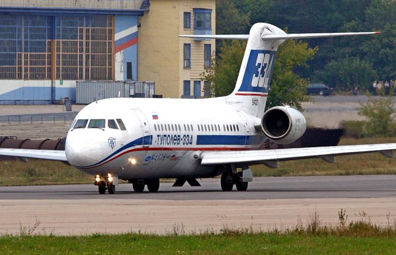 Ту 334 кабина