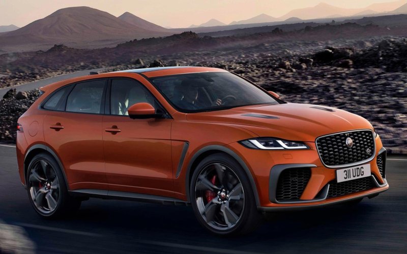 Ягуар f Pace 2021