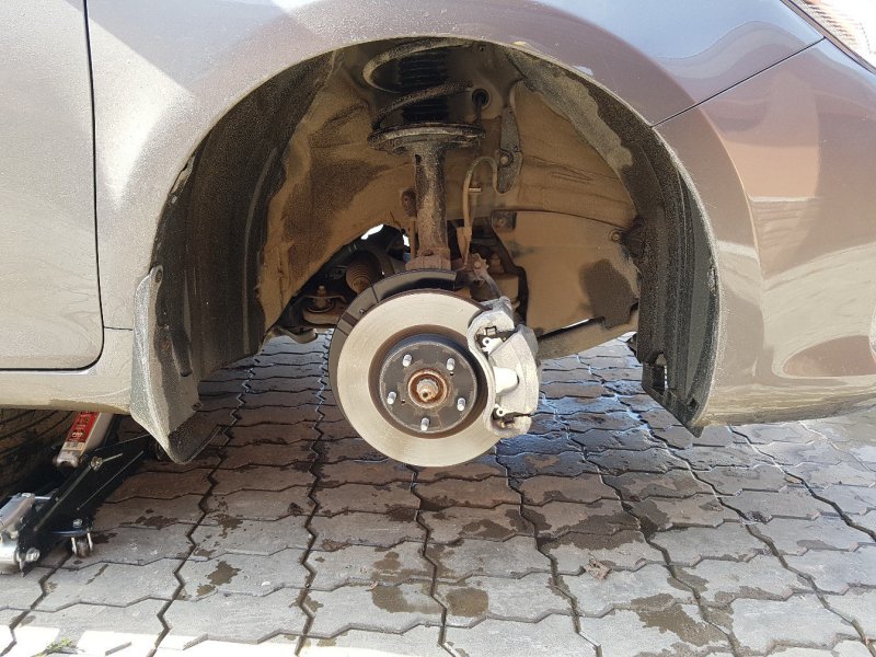 Приус 20 арка заднего колеса