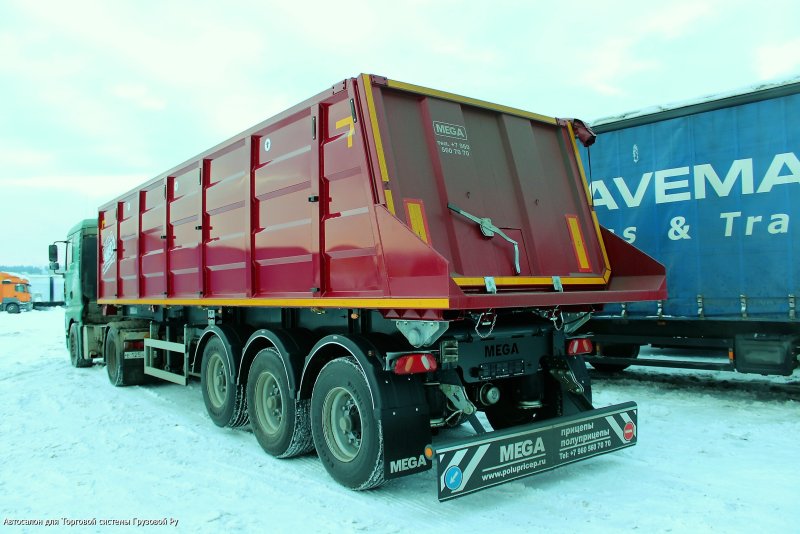 Полуприцеп самосвальный Mega MNW 3