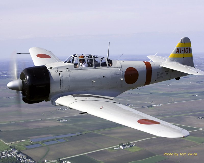 Mitsubishi a6m Zero самолет
