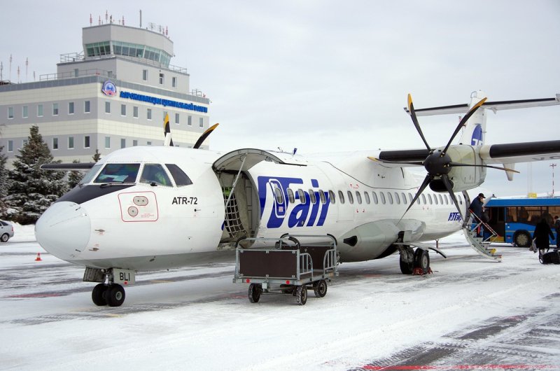 ATR ATR 72 самолет ЮТЭЙР