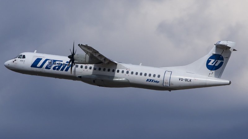 Самолет ATR-72 авиакомпании «ЮТЭЙР»,