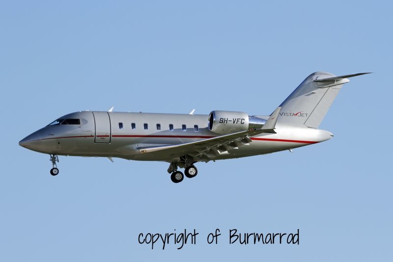 Challenger 604 for 9
