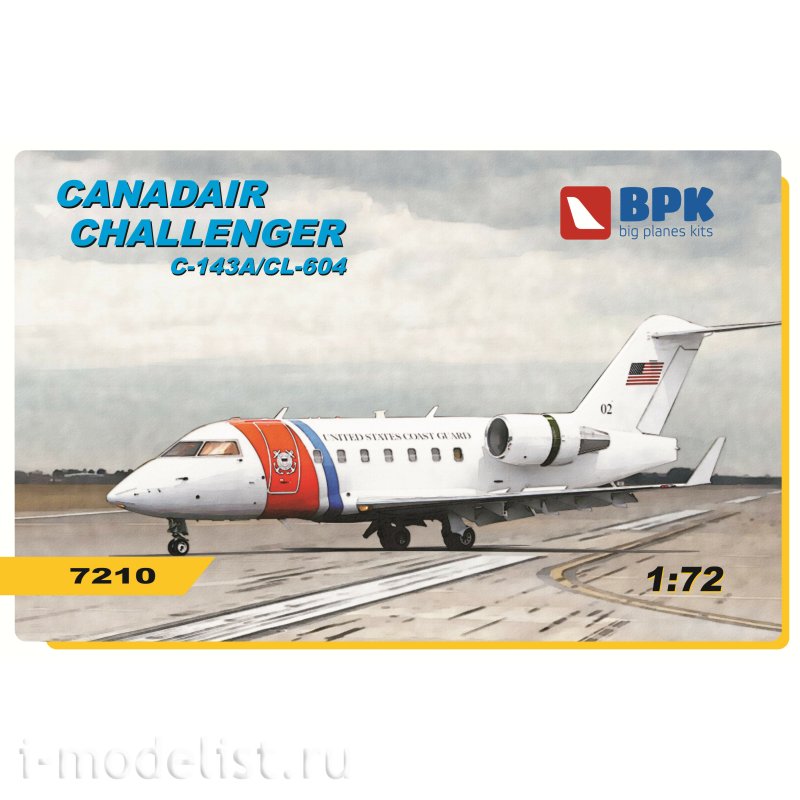 Challenger 604 сборная модель