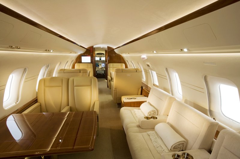 Bombardier Challenger 850 компоновка