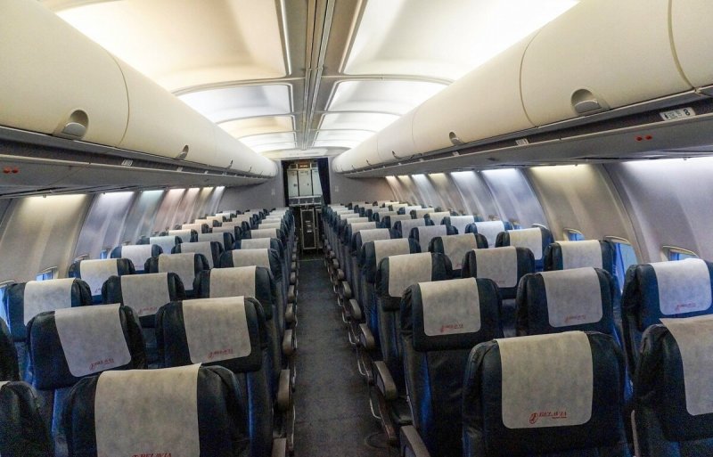 Боинг 737-500 салон