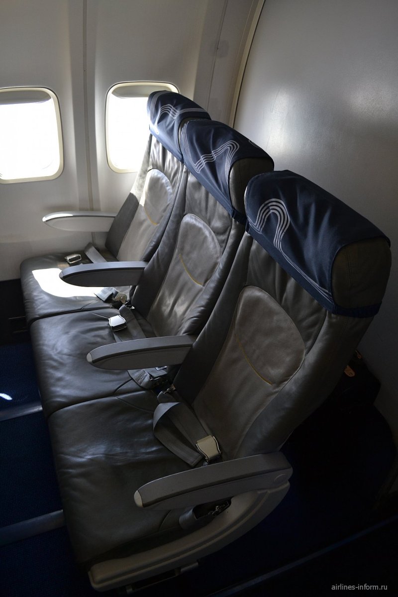 Боинг 737-500 салон